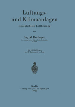 L?ftungs- Und Klimaanlagen Einschlie?lich Luftheizung