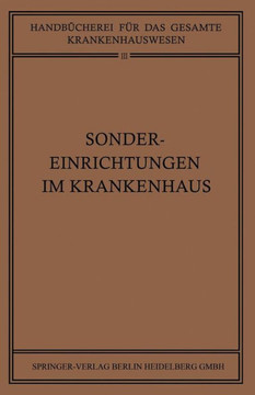 Sondereinrichtungen Im Krankenhaus