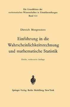 Einf?hrung in Die Wahrscheinlichkeitsrechnung Und Mathematische Statistik Einf?hrung in Die Wahrscheinlichkeitsrechnung Und Mathematische Statistik
