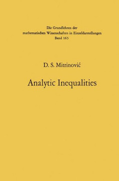 Analytic Inequalities