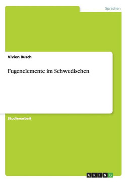 Fugenelemente im Schwedischen