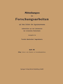Verluste in Den Schaufeln Von Freistrahldampfturbinen