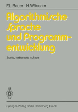Algorithmische Sprache Und Programmentwicklung