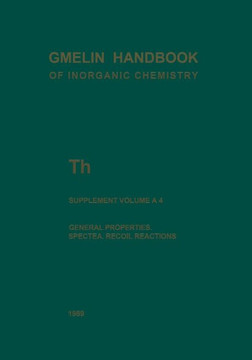 Th Thorium: General Properties. Spectra. Recoil Reactions