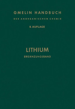 Lithium: Erg?nzungsband Lithium: Erg?nzungsband