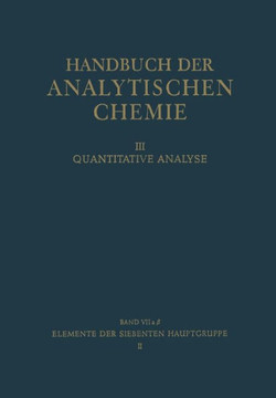 Elemente Der Siebenten Hauptgruppe II: Chlor - Brom - Jod