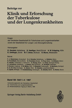 Verhandlungsbericht Der Deutschen Tuberkulose-Tagung 1966: 22. Wissenschaftliche Tagung Der Deutschen Gesellschaft F?r Tuberkulose Und Lungenkrankheit