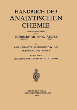 Elemente Der Sechsten Hauptgruppe: Sauerstoff (Einschl. Ozon Und Wasserstoffperoxyd)