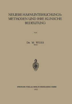 Neuere Harnuntersuchungsmethoden Und Ihre Klinische Bedeutung Neuere Harnuntersuchungsmethoden Und Ihre Klinische Bedeutung