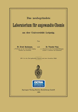 Das Neubegr?ndete Laboratorium F?r Angewandte Chemie an Der Universit?t Leipzig