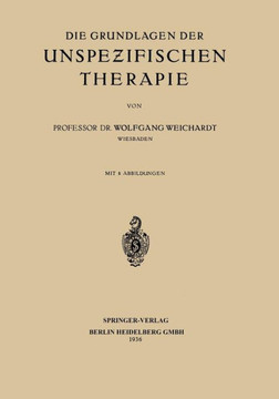 Die Grundlagen Der Unspezifischen Therapie