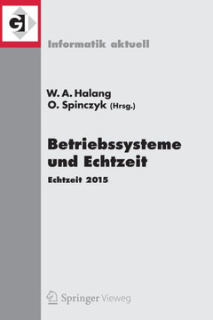 Betriebssysteme Und Echtzeit: Echtzeit 2015 Betriebssysteme Und Echtzeit: Echtzeit 2015
