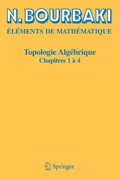 Topologie Alg?brique: Chapitres 1 ? 4