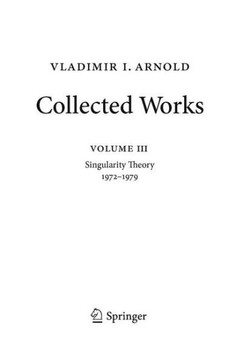 Vladimir Arnold - Collected Works: Singularity Theory 1972-1979