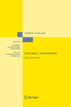 Optimal Transport: Old and New