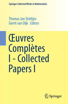 Oeuvres Compl?tes I - Collected Papers I Oeuvres Compl?tes I - Collected Papers I