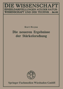 Die Neueren Ergebnisse Der St?rkeforschung