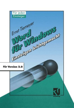 Word F?r Windows 2.0: Einsteigen Leichtgemacht