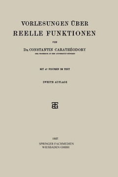 Vorlesungen ?ber Reelle Funktionen