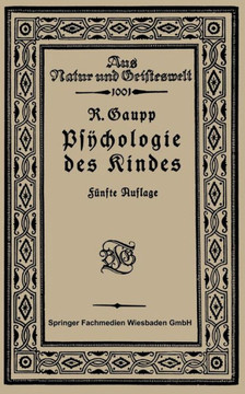 Psychologie Des Kindes