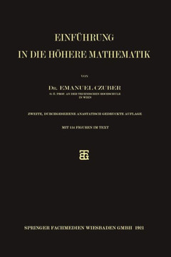 Einf?hrung in Die H?here Mathematik