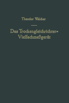 Das Trockengleichrichter-Vielfachme?ger?t