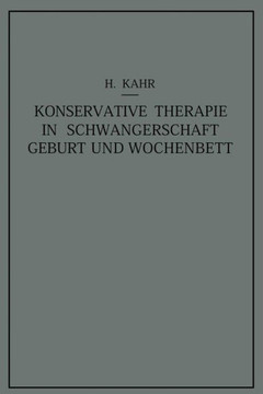 Konservative Therapie in Schwangerschaft, Geburt Und Wochenbett