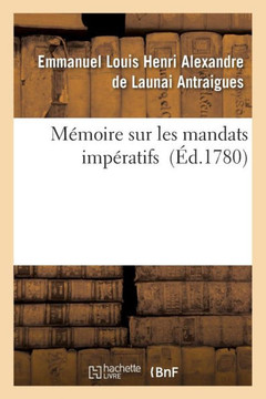 M??oire Sur Les Mandats Imp??atifs