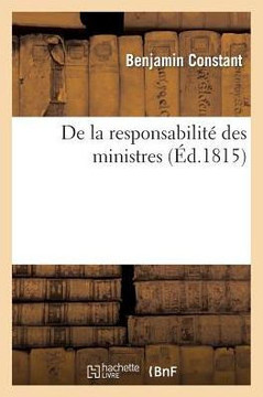 de la Responsabilit??Des Ministres de la Responsabilit??Des Ministres