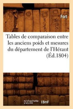 Tables de Comparaison Entre Les Anciens Poids Et Mesures Du D??artement de l'H??aut (??.1804)