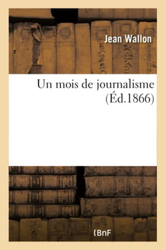 Un Mois de Journalisme