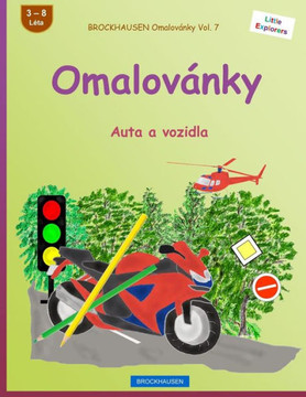 Brockhausen Omalovánky Vol. 7 - Omalovánky: Auta A Vozidla (Czech Edition)