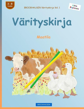 Brockhausen Värityskirja Vol. 1 - Värityskirja: Maatila (Little Explorers) (Finnish Edition)