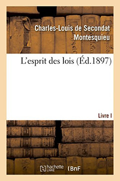 L'Esprit Des Lois