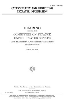 Cybersecurity and protecting taxpayer information Cybersecurity and protecting taxpayer information