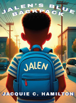 Jalen's Blue Backpack