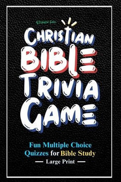 Christian Bible Trivia Game: Fun Multiple Choice Quizzes for Bible Study
