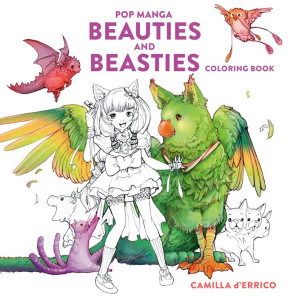 Pop Manga Beauties and Beasties Coloring Book Pop Manga Beauties and Beasties Coloring Book