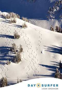 Day Surfer Login Organizer (Fresh Tracks on the Mountain)