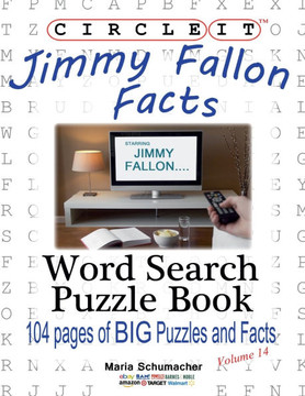 Circle It, Jimmy Fallon Facts, Word Search, Puzzle Book