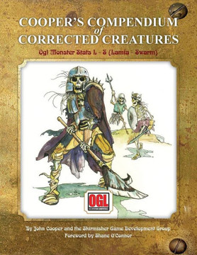 Cooper's Compendium of Corrected Creatures: OGL Monster Stats L - S (Lamia - Swarm)