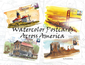 Watercolor Postcards Across America