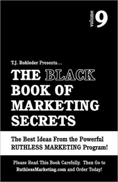 The Black Book of Marketing Secrets, Vol. 9