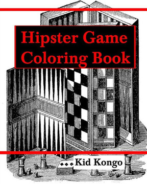 Hipster Games Coloring Book
