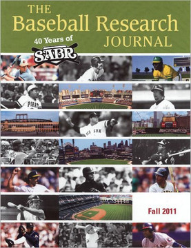 Baseball Research Journal (Brj), Volume 40 #2 Baseball Research Journal (Brj), Volume 40 #2