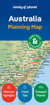 Lonely Planet Australia Planning Map