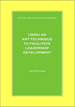 Using an Art Technique to Facilitate Leadership Development