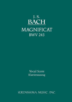 Magnificat, BWV 243: Vocal score