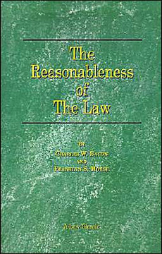 The Reasonableness of the Law