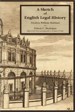 A Sketch of English Legal History A Sketch of English Legal History